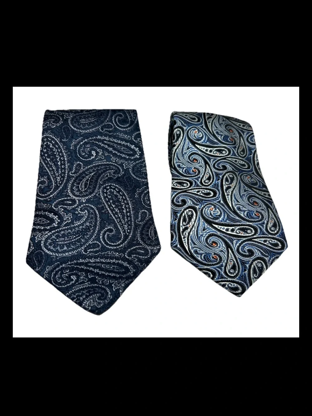 Paul Fredrick both ties